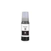 Compatibele vervanging voor Compatibel met Epson 102 BK / 70ml Inkt Zwart (Drukinkt)