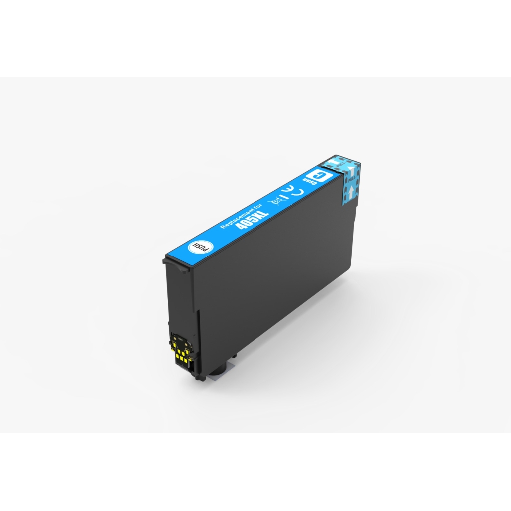 Compatibele vervanging voor Compatibel met Epson C13T05H24010 / 18ml Inkt Cyaan (Inktcartridges)