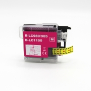 Compatibel met Brother LC980 / 12ml Inkt Magenta (Inktcartridges)