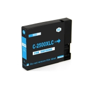 Compatibel met Canon PGI-2500XLC / 22ml Inkt Cyaan (Inktcartridges)