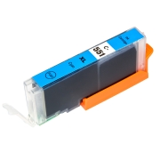 Compatibele vervanging voor Compatibel met Canon CLI-551XLC / 12ml Inkt Cyaan (Inktcartridges)