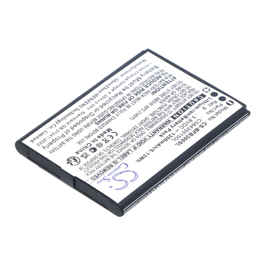 Batterijen compatibel met BLU B300V B300V CS-BFB300SL