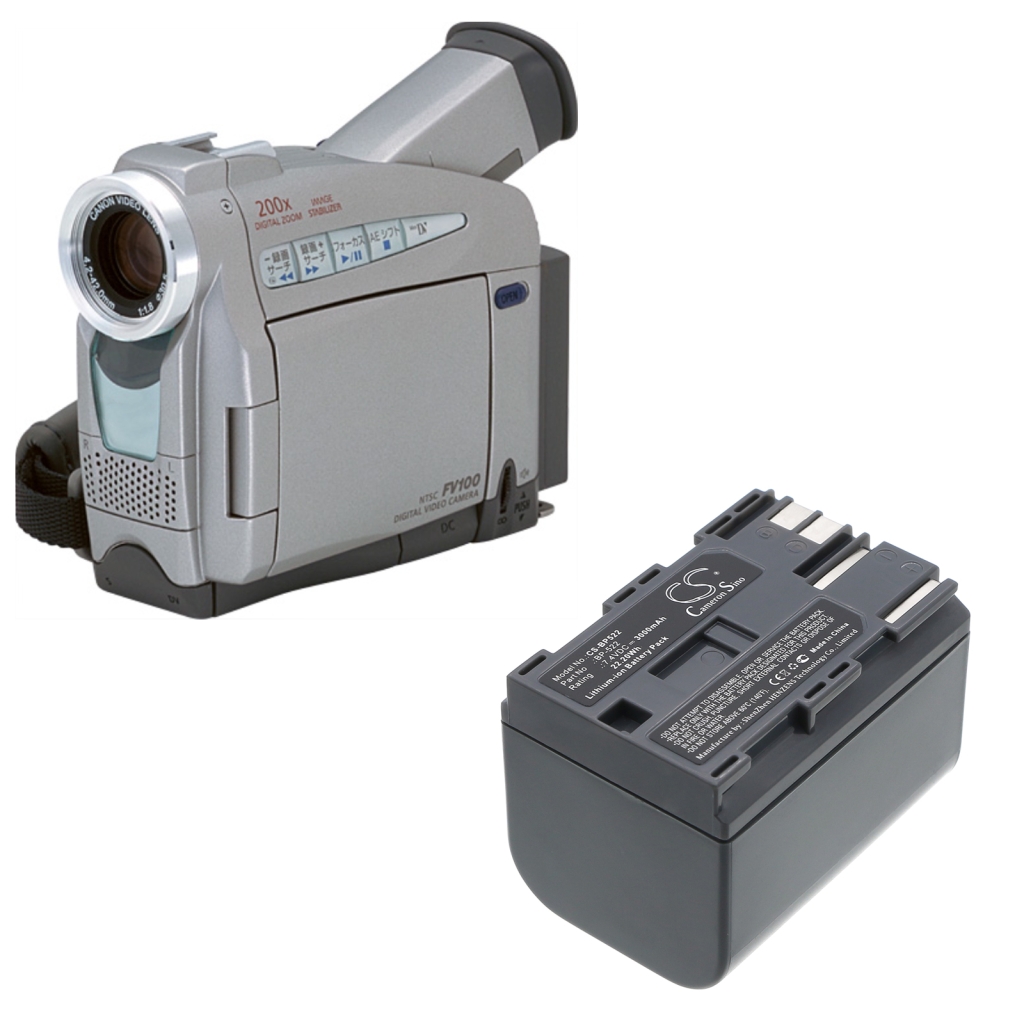 Batterij voor camera Canon CS-BP522