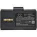 CS-BPR300SL accu, 6-polige gouden connector, zijaanzicht met Cameron Sino-etiket