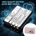 Batterijen compatibel met Casio Exilim EX-FC500 EX-ZR50 EX-ZR55 CS-CZR50MC