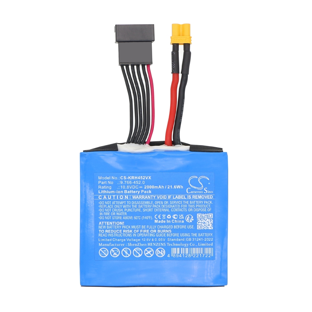 Batterij voor elektrisch gereedschap Karcher CS-KRH452VX