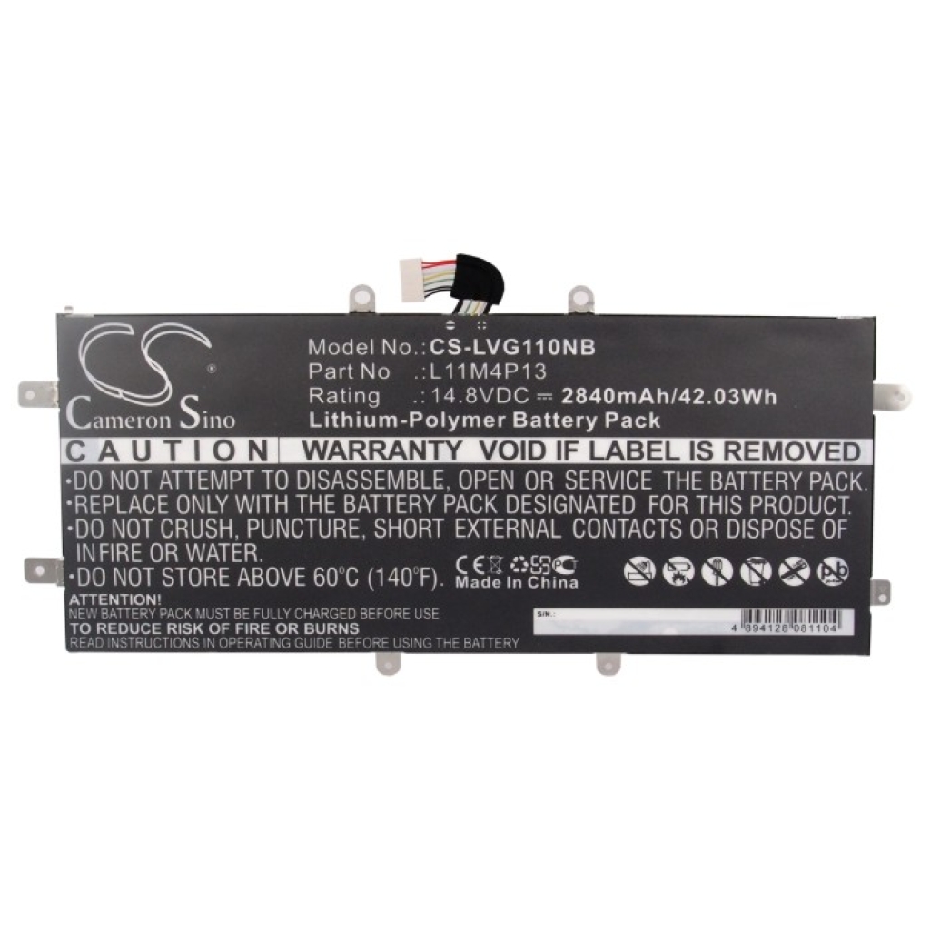 Notebook batterij Lenovo CS-LVG110NB