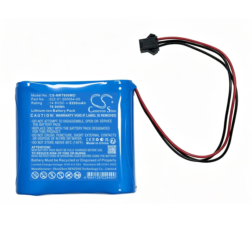 Batterijen compatibel met Northern Crius V6 CS-NRT600MD