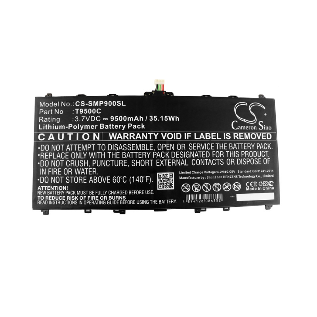 Tablet batterijen Samsung CS-SMP900SL
