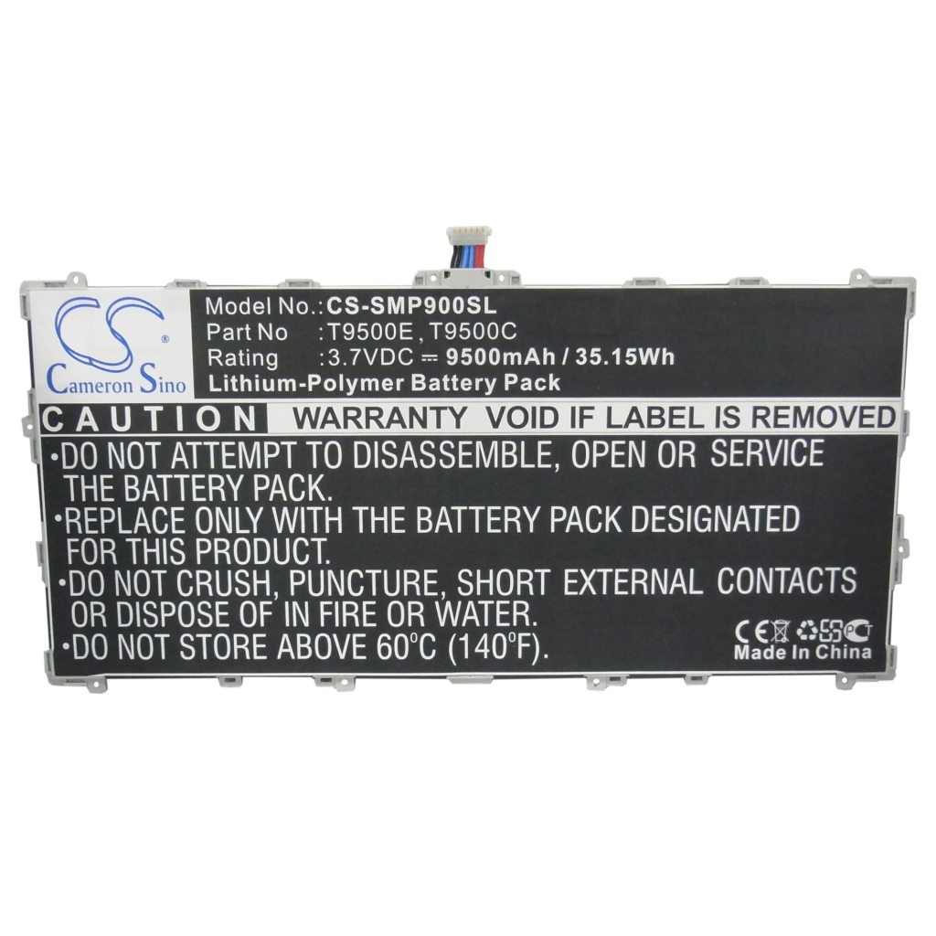 Tablet batterijen Samsung CS-SMP900SL