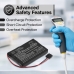 Batterijen compatibel met Thermo Scientific E1-ClipTip ElectronicPipette CS-TSN806MD