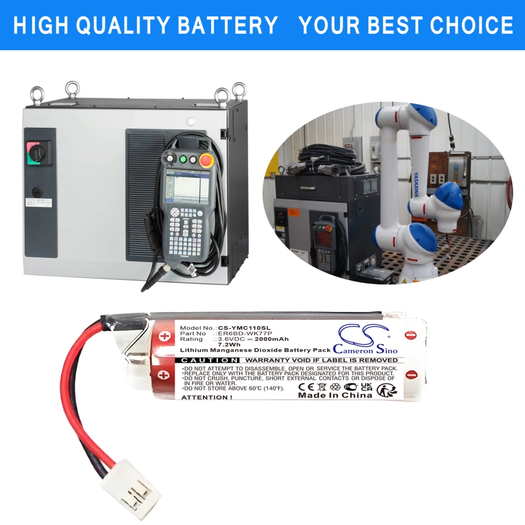 Batterij industrieel Yaskawa CS-YMC110SL