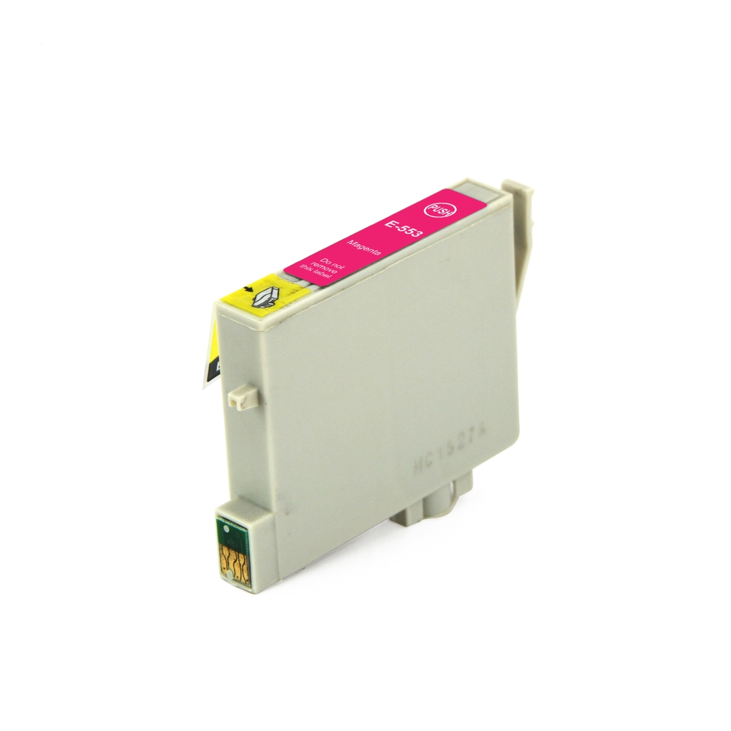 Compatibel met Epson T0553 / 18.2ml Inkt Magenta (Inktcartridges)