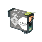 Compatibel met Epson T1579 / 29.5ml Inkt Zeer licht zwart (Inktcartridges)
