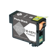 Compatibel met Epson T1571 / 29.5ml Inkt Foto zwart (Inktcartridges)