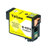 Compatibel met Epson T1574 / 29.5ml Inkt Geel (Inktcartridges)