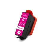 Compatibel met Epson C13T02H34010 / 12ml Inkt Magenta (Inktcartridges)