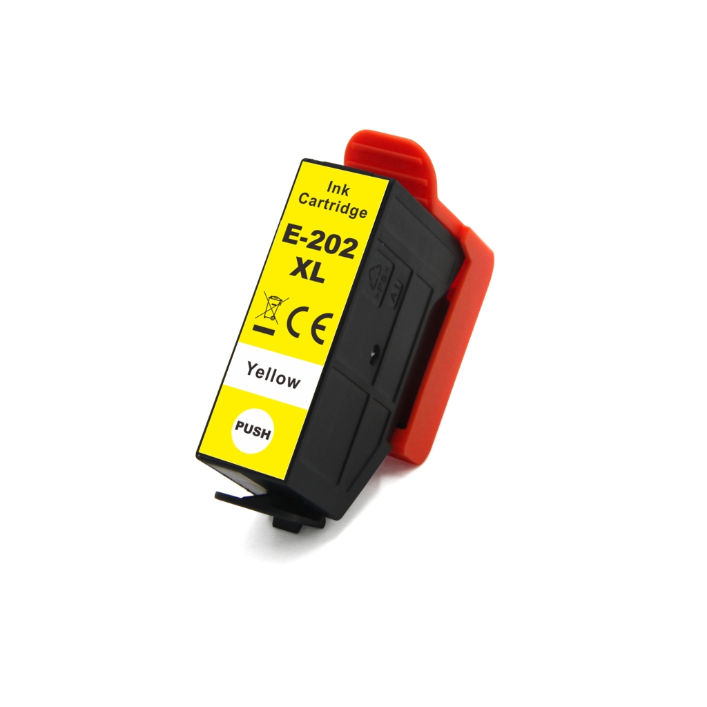 Compatibel met Epson C13T02H44010 / 12ml Inkt Geel (Inktcartridges)