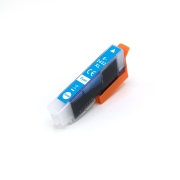 Compatibele vervanging voor Compatibel met Epson C13T24324012 / 13ml Inkt Cyaan (Inktcartridges)