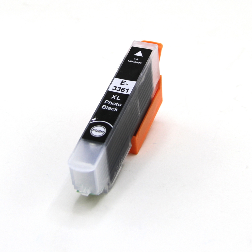 Compatibel met Epson C13T33614012 / 13ml Inkt Foto zwart (Inktcartridges)