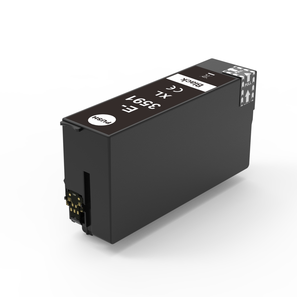 Compatibele vervanging voor Compatibel met Epson C13T35914010 / 50ml Inkt Zwart (Inktcartridges)