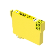 Compatibele vervanging voor Compatibel met Epson C13T02W44010 / 14ml Inkt Geel (Inktcartridges)