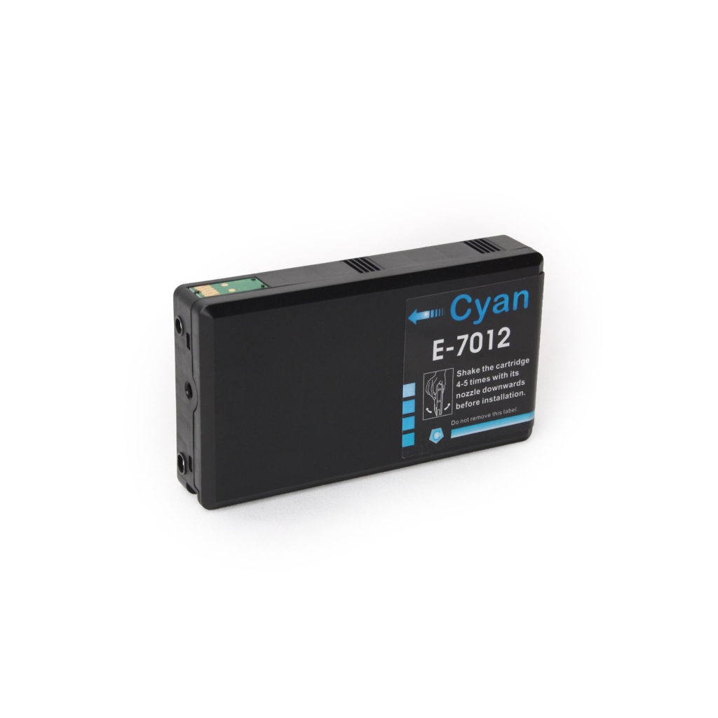 Compatibel met Epson T7012 / 36ml Inkt Cyaan (Inktcartridges)