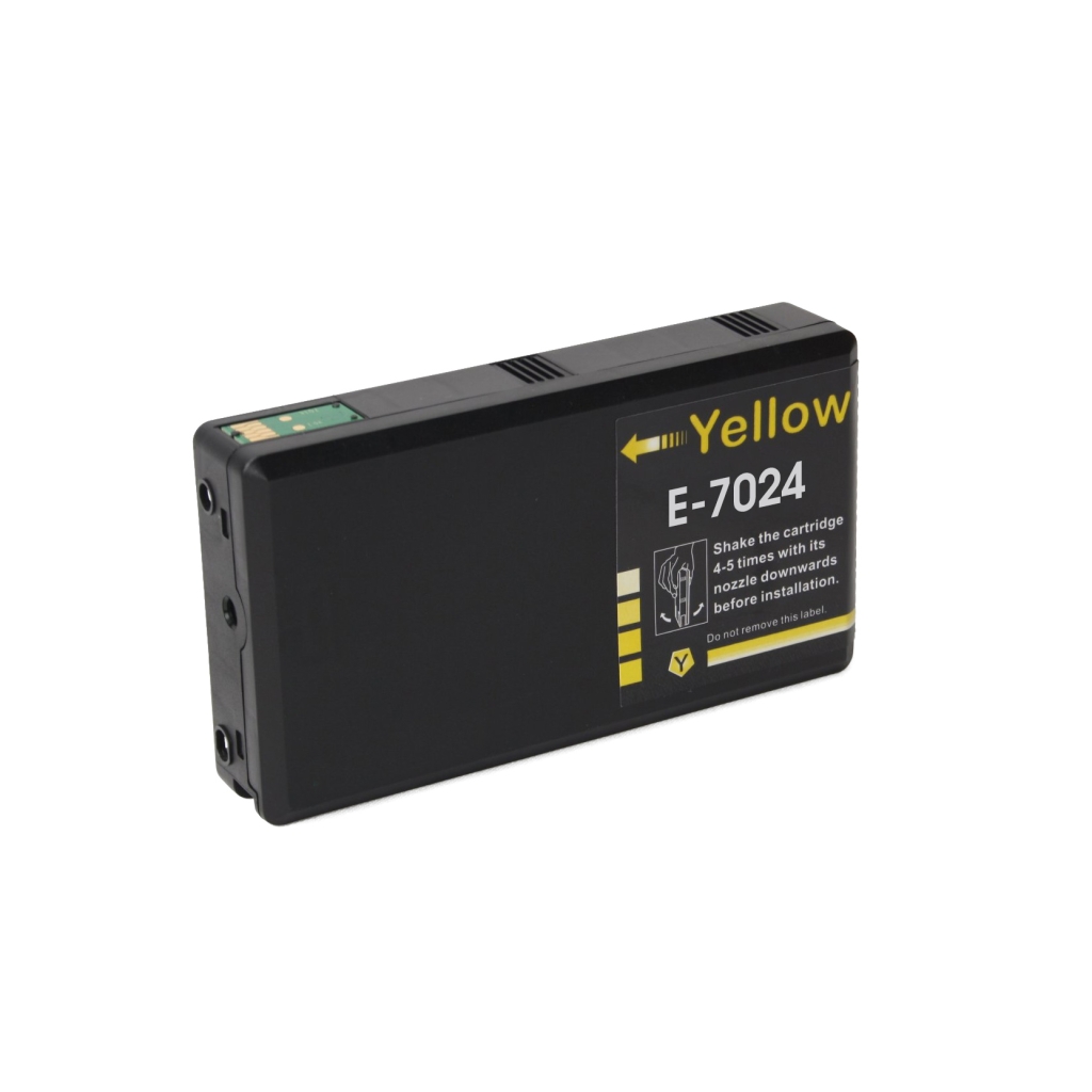 Compatibel met Epson T7024 / 25ml Inkt Geel (Inktcartridges)