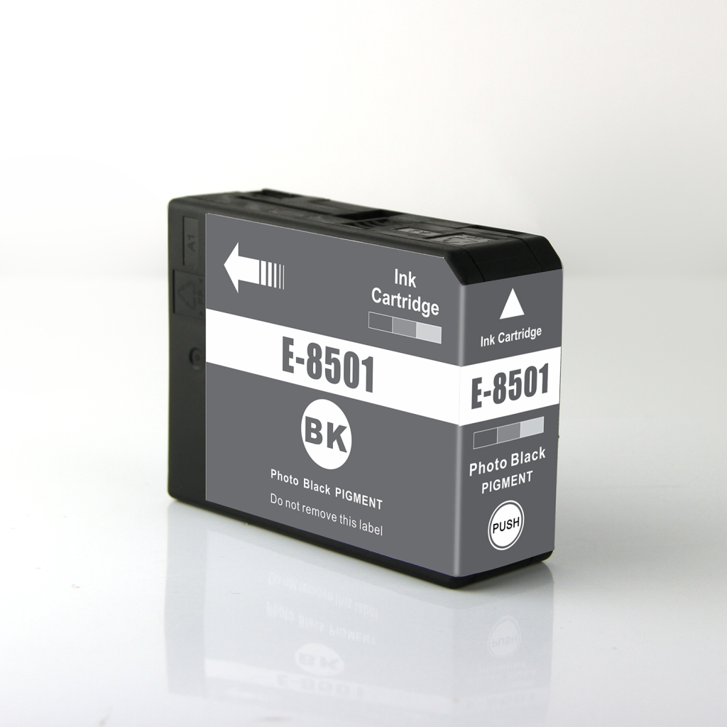 Compatibel met Epson T8501 / 87ml Inkt Foto zwart (Inktcartridges)