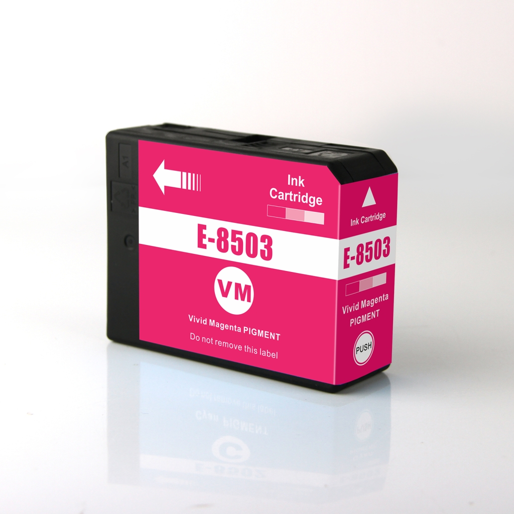 Compatibel met Epson T8503 / 87ml Inkt Levendig magenta (Inktcartridges)