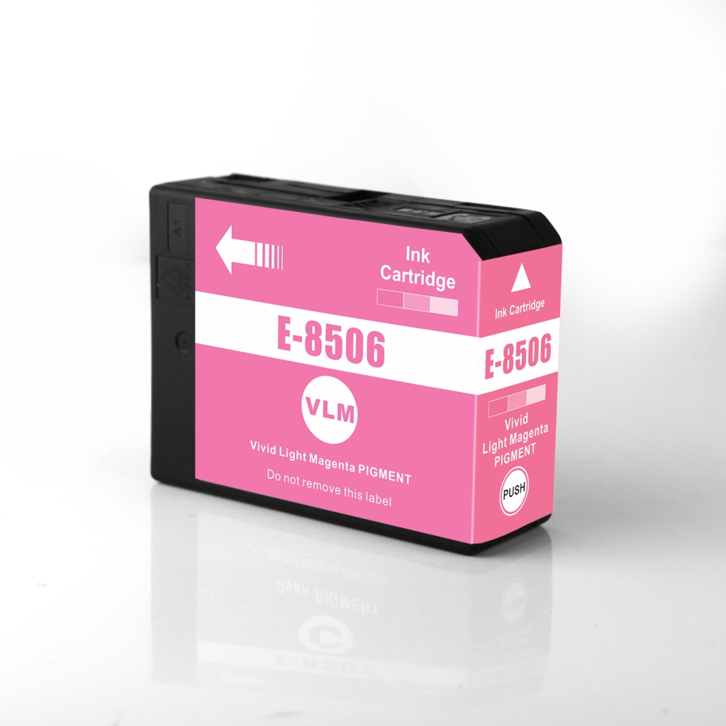 Compatibel met Epson T8506 / 87ml Inkt Levendig licht magenta (Inktcartridges)
