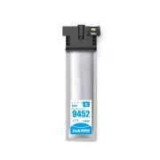 Compatibele vervanging voor Compatibel met Epson C13T945240 / 60ml Inkt Cyaan (Inktcartridges)