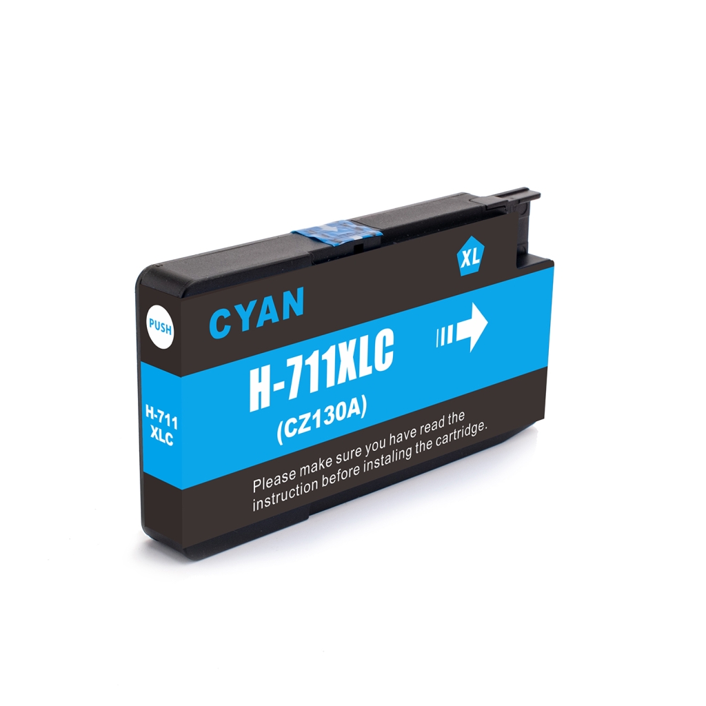 Compatibel met HP 711C / 30ml Inkt Cyaan (Inktcartridges)