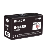 Compatibel met HP 932XLBK / 33ml Inkt Zwart (Inktcartridges)