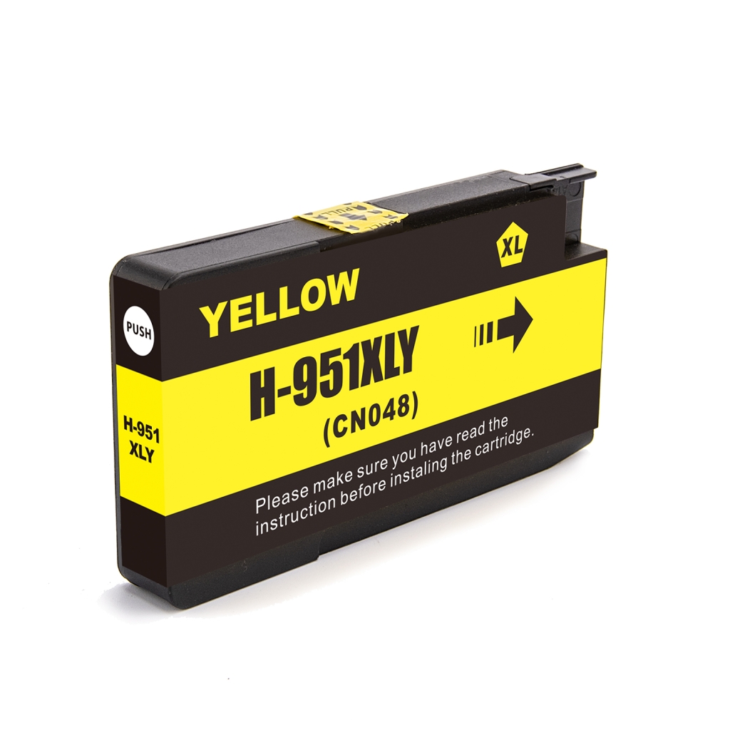Compatibel met HP 951XLY(CN048AN) / 30ml Inkt Geel (Inktcartridges)