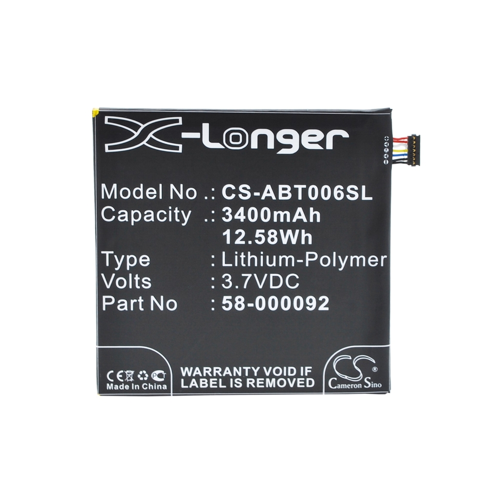 Tablet batterijen Amazon CS-ABT006SL