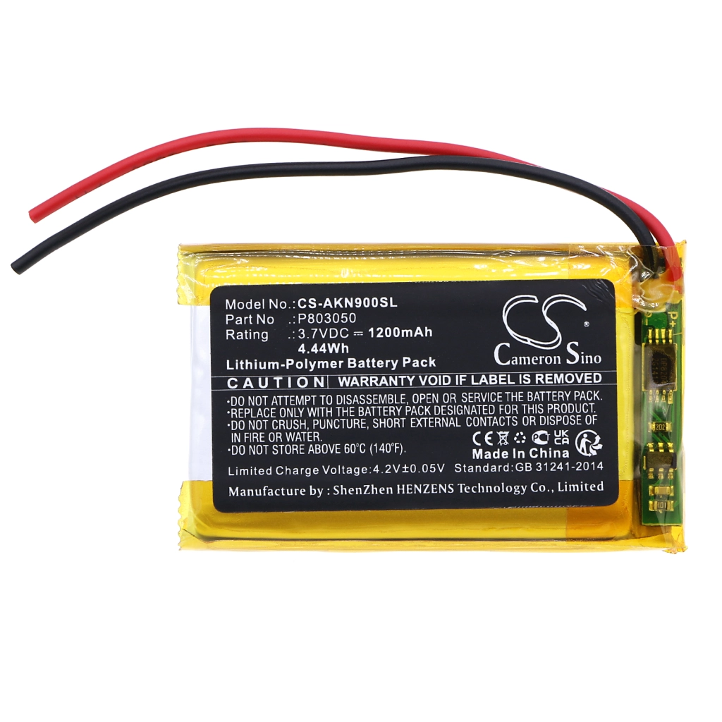 Batterij voor draadloze headset AKG CS-AKN900SL