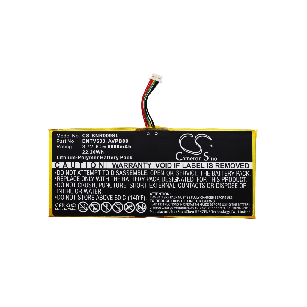 Tablet batterijen Barnes 