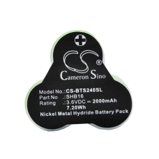 Compatibele batterijvervanging voor Babyliss SHB16