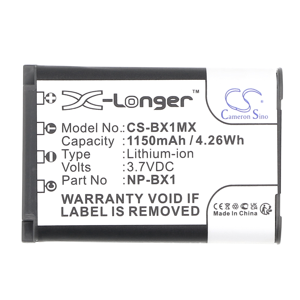 Battery Replaces NP-BX1