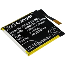 Compatibele batterijvervanging voor Caterpillar 023.B0008.0061,A09QA008H