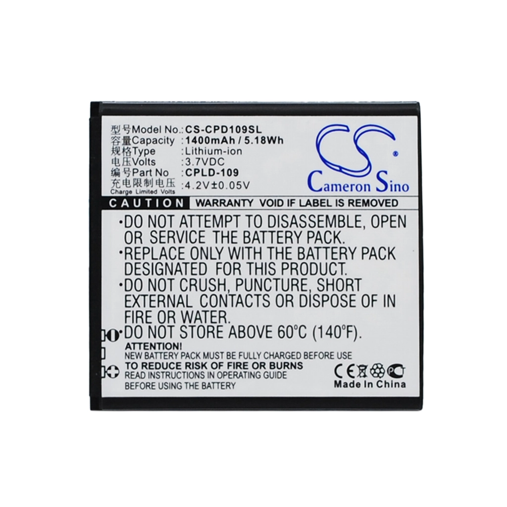 Batterij voor mobiele telefoon Coolpad CS-CPD109SL