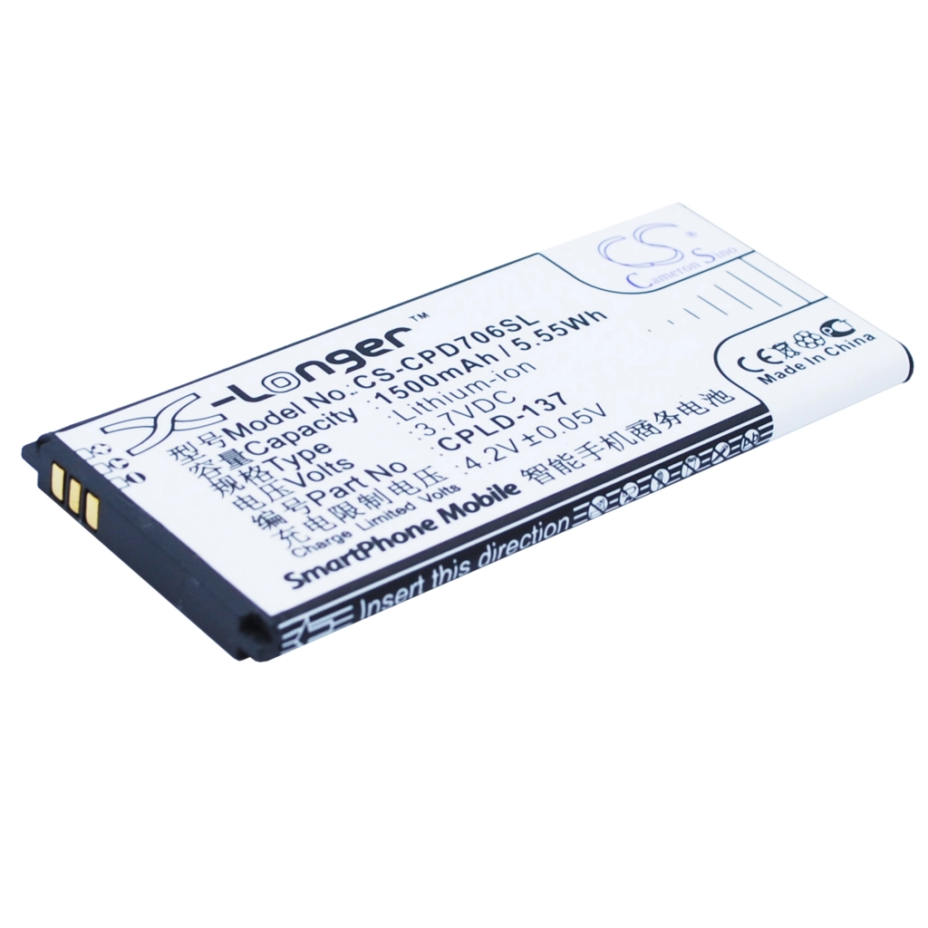 Batterij voor mobiele telefoon Coolpad CS-CPD706SL