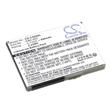 Compatibele batterijvervanging voor Siemens EBA-660,EBA-670,EBA-760,EBA-770,L36880-N2501-A110...