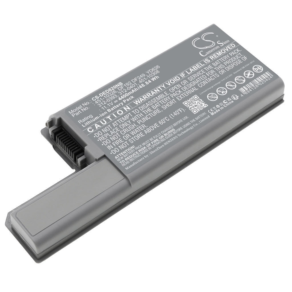 Notebook battery DELL CS-DED820NB