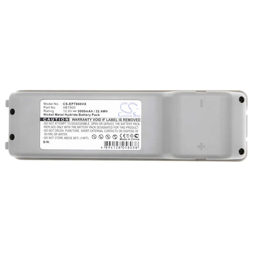 Batterijen voor stofzuigers Shark CS-EPT800VX