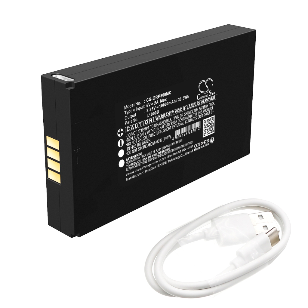 Batteries for sports equipment Gardepro CS-GRP800MC