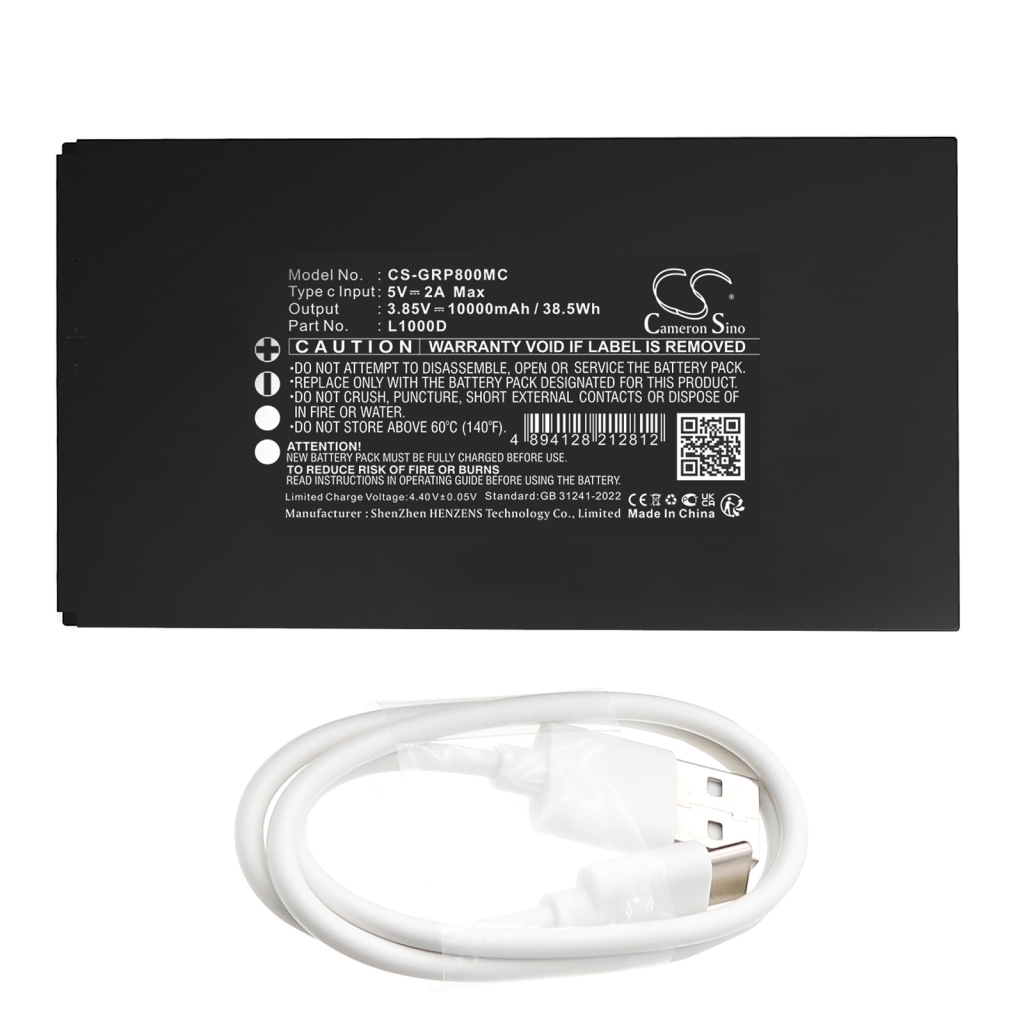 Batteries for sports equipment Gardepro CS-GRP800MC