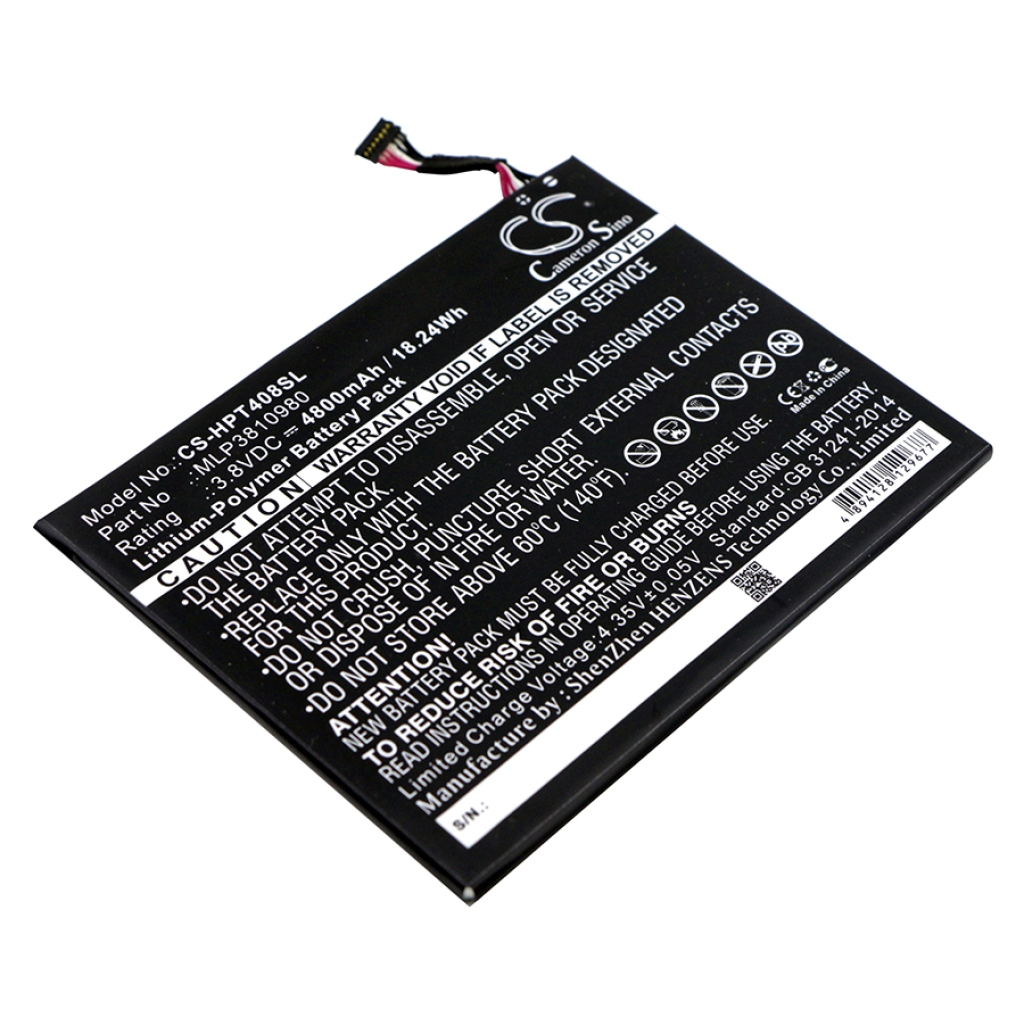 Batterijen Vervangt MLP3810980