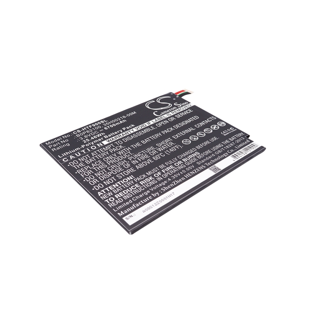 Tablet batterijen Google CS-HTF900SL
